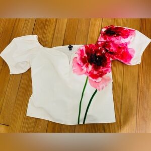 Beautiful Express blouse - size medium ~ cream off the shoulder